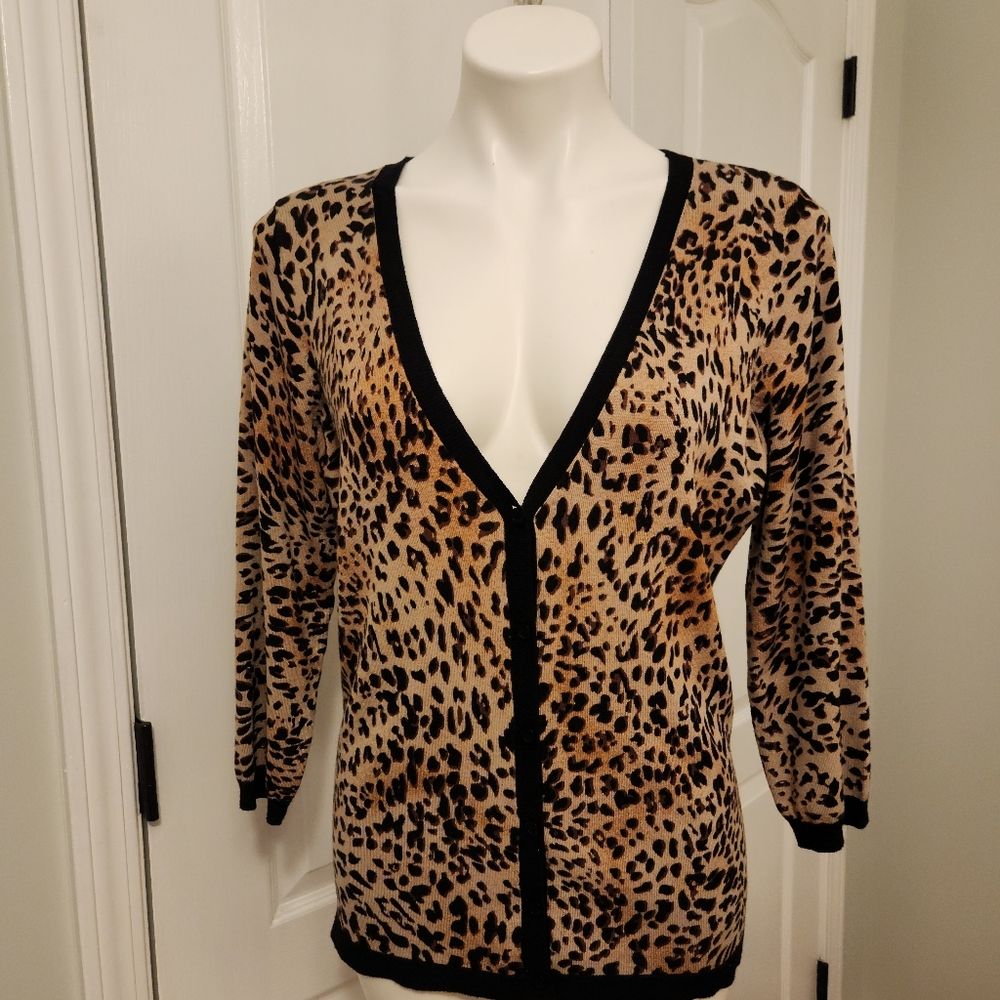 The Limited Leopard Print Sweater